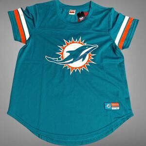 Miami Dolphins Women's NFL Ultra Game Mesh Jersey Size Large New With Tags